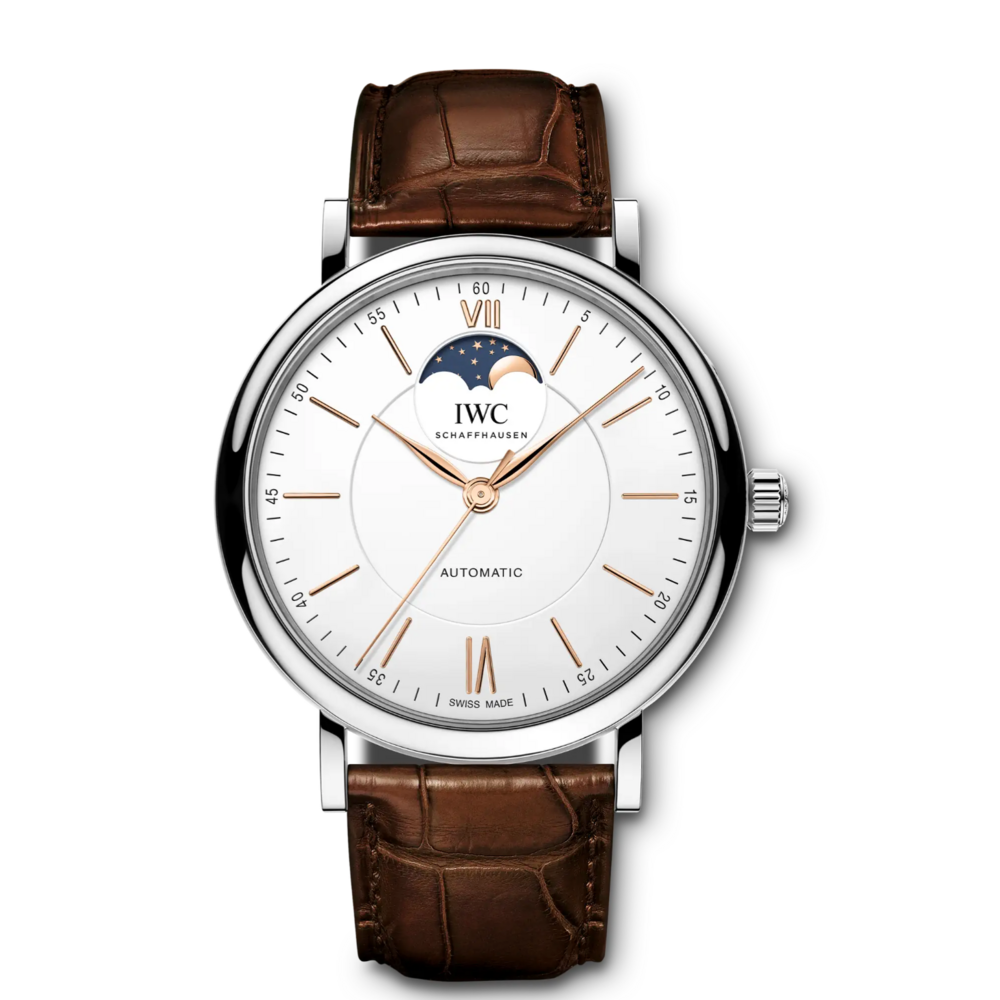 IWC 포르토피노 오토매틱 문페이즈 호환 20mm 소가죽 시계줄 스트랩 - 상세 이미지 5