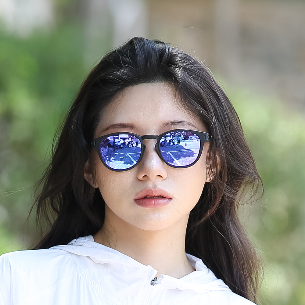 오클리 래치 OO9265 운전 골프 선글라스 55 매트 블랙/프리즘 바이올렛 이미지 6