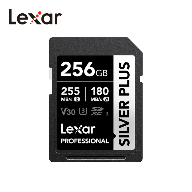 LEXAR 실버 플러스 SD 메모리카드 SDXC UHS-I 256GB
