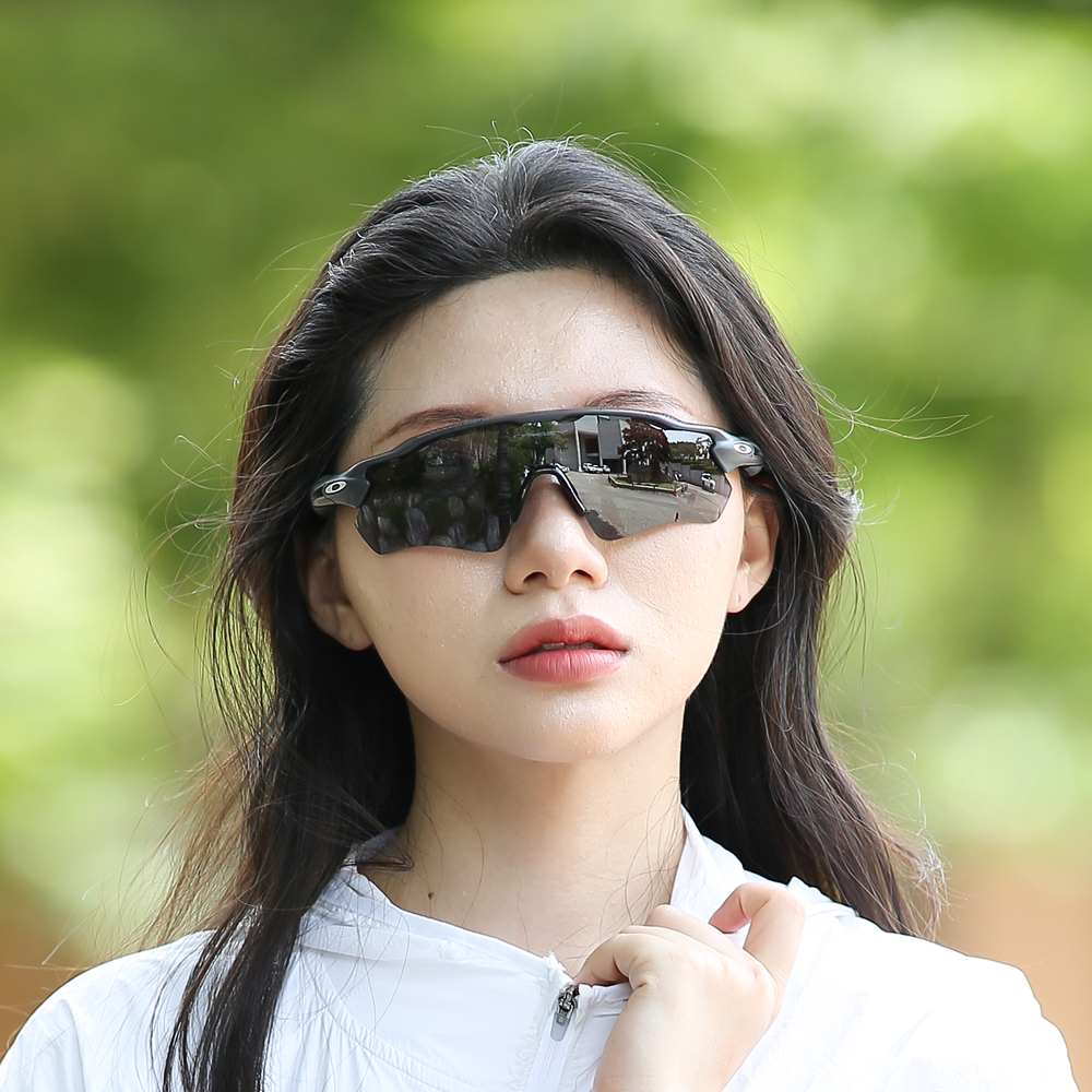 오클리 레이다 EV 패스 OO9208 스포츠 고글 러닝 골프 선글라스 D3 편광 - 상세 이미지 5