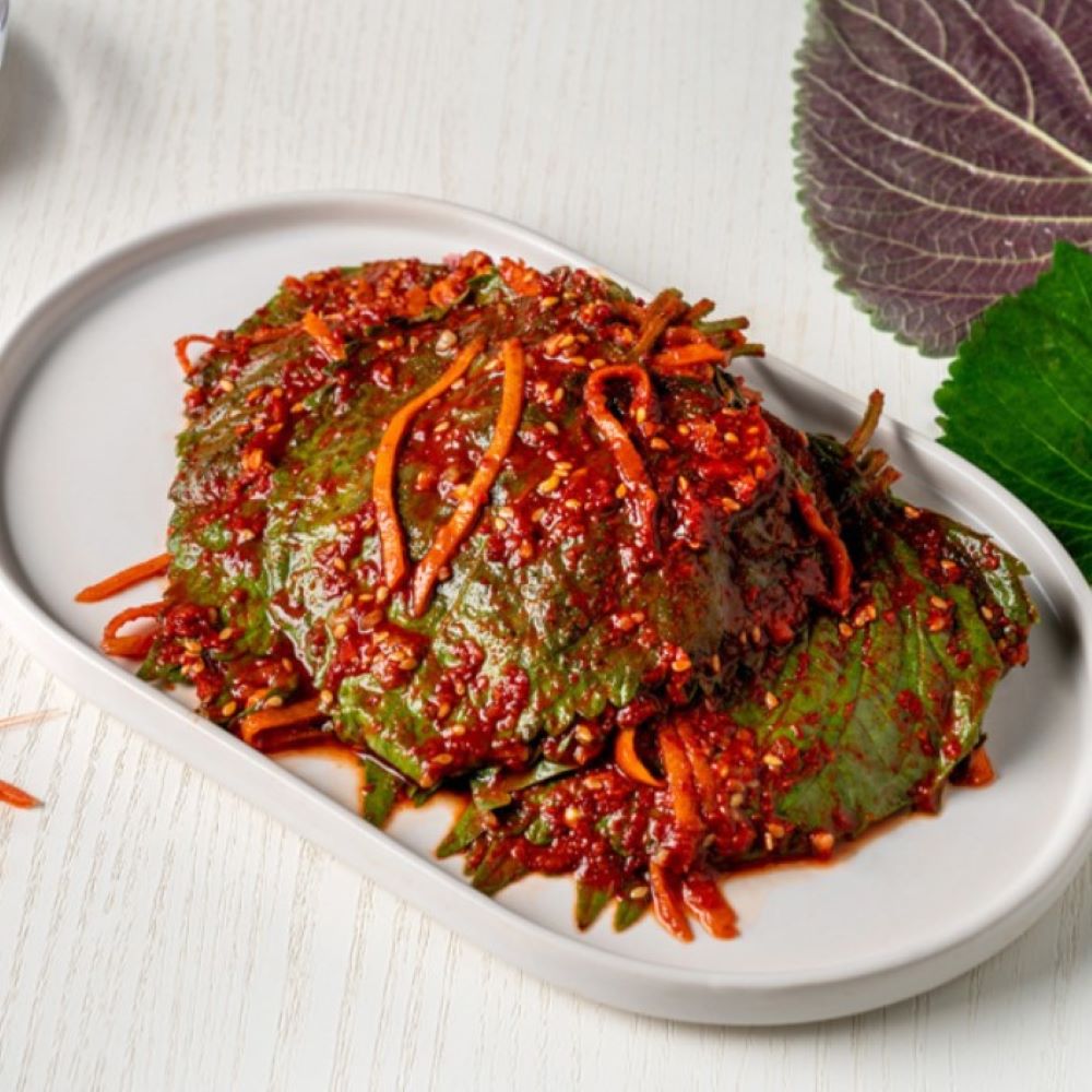 생깻잎김치 반찬 양념 국산 전라도 땡초 매운 1kg - 상세 이미지 3