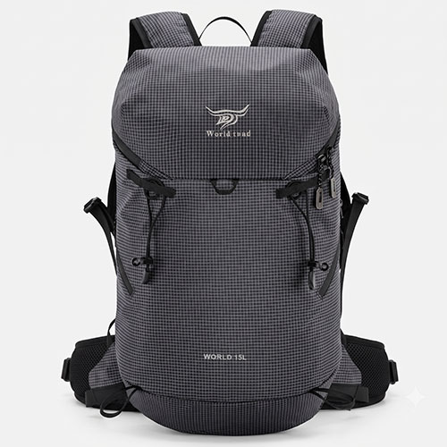 15L 경량 등산백팩 트레킹백 하이킹 자전거 여행 배낭 - 상품 이미지