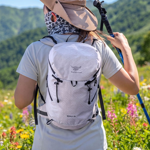 15L 경량 등산백팩 트레킹백 하이킹 자전거 여행 배낭 - 상세 이미지 3