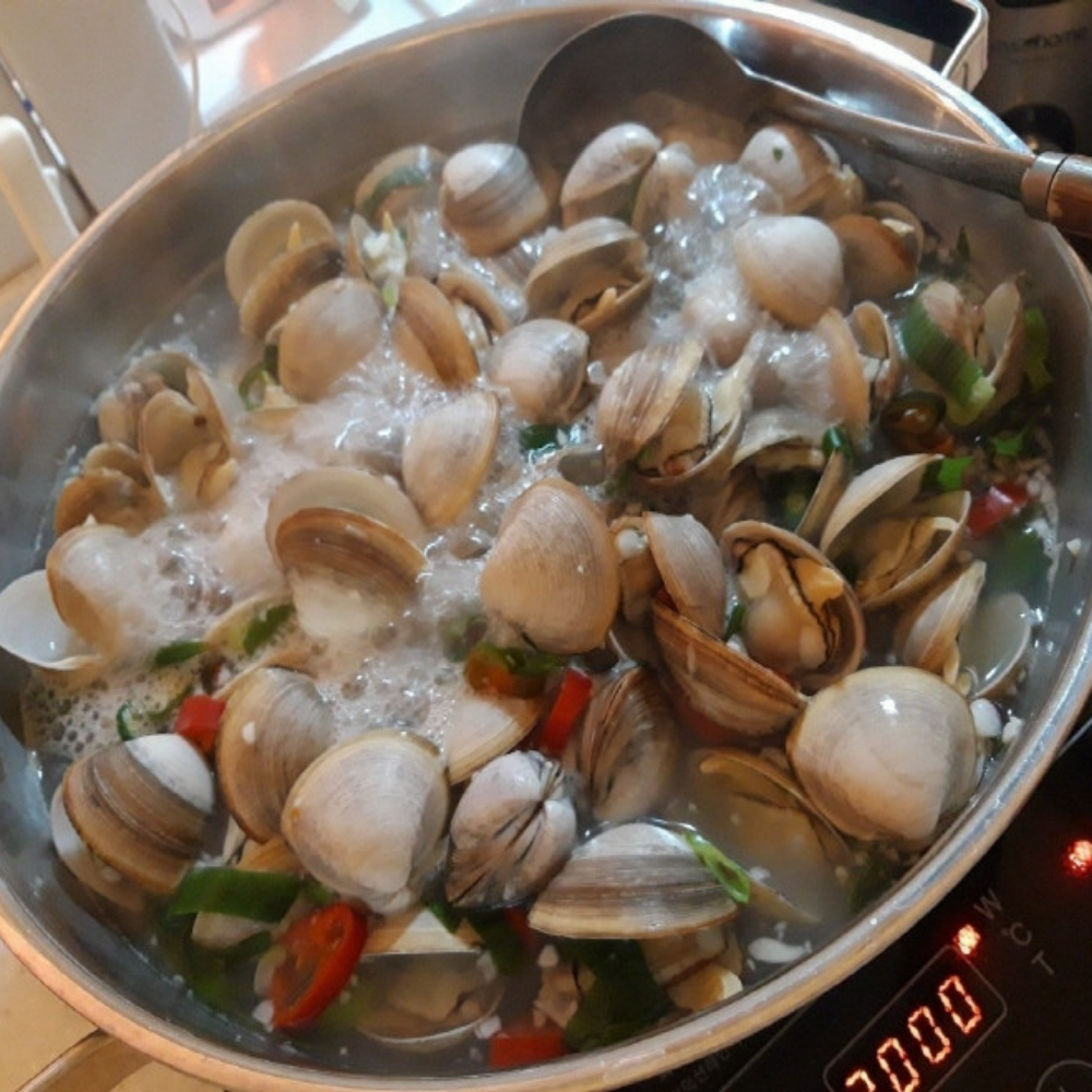 국내산 동죽 해감조개 3kg 모시 물총조개 동죽칼국수 - 상세 이미지 4