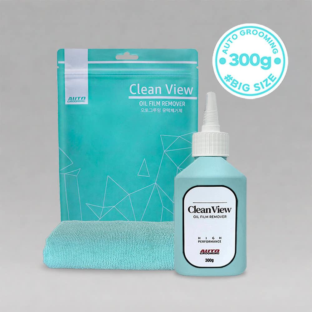 오토그루밍 클린뷰 자동차 유막제거제 300g - 상품 이미지