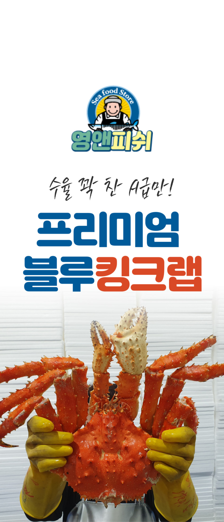 프리미엄 킹크랩 1마리 선어 자숙 러시아 브라운 레드 킹크랩 시세 싯가 판매처 상세 정보 이미지 2