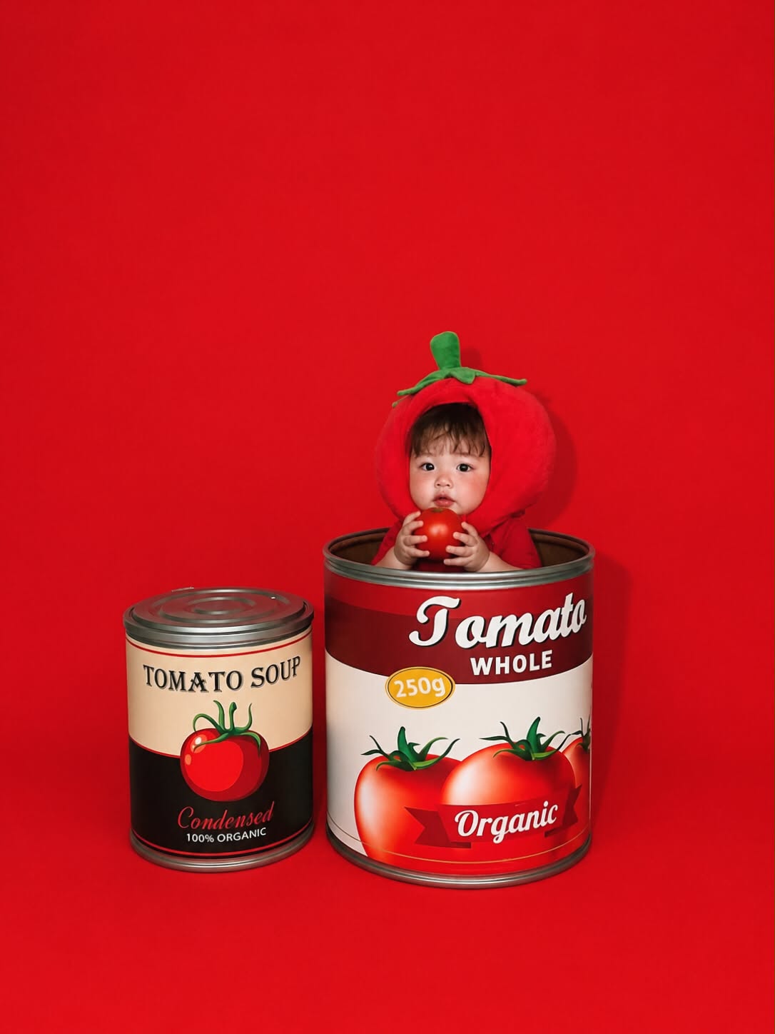 툴리툴리 멋쟁이 토마토 아기 셀프 촬영 의상 대여 백일 100일 돌 돌아기 과일 컨셉 소품 상품 이미지