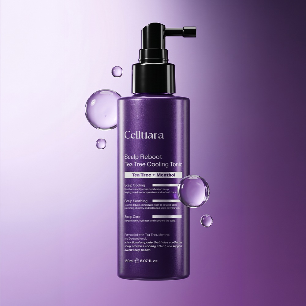 셀티아라 쿨링스프레이 두피앰플 헤어토닉 스칼프 탈모 두피영양 각질케어 티트리 150ml - 상세 이미지 4