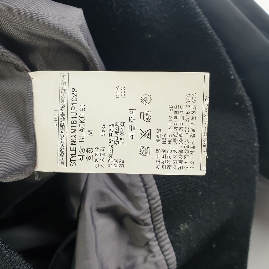 NBA 블랙 남자 자켓 M N9136 - 상세 이미지 4