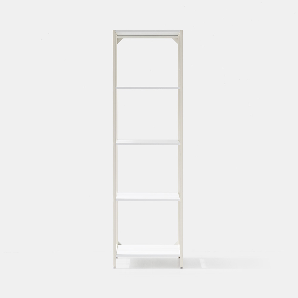 TETOS 선반 509 좁은 509mmx360mmx1750mm, 5단, 화이트 0908.6688 - 메인 이미지