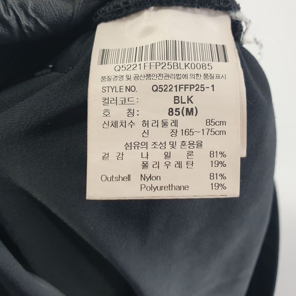 르꼬끄스포르티브 블랙 남자 반바지 M N9184 - 상세 이미지 5