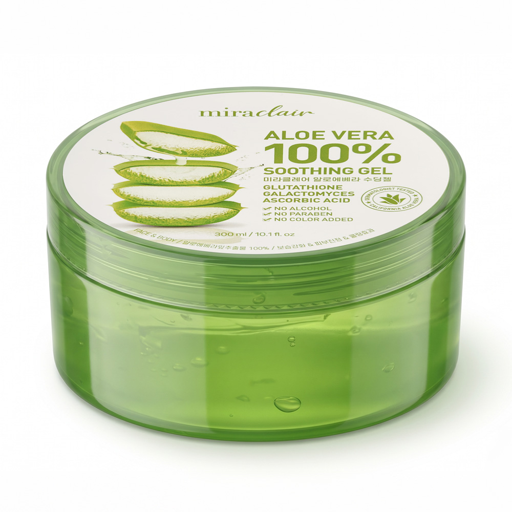순도100% 촉촉 수분광채 무알콜 수딩젤 고보습 진정 쿨링겔 알로에베라 300ml, 1개 - 상품 이미지