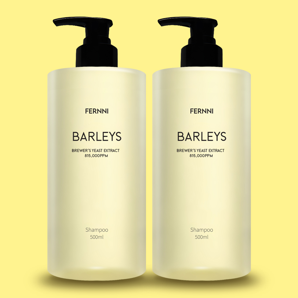 페르니 보리스 맥주효모 정수리 탈모 방지 약산성 지루성 가려움 케어 샴푸 500ml, 2개 - 상품 이미지