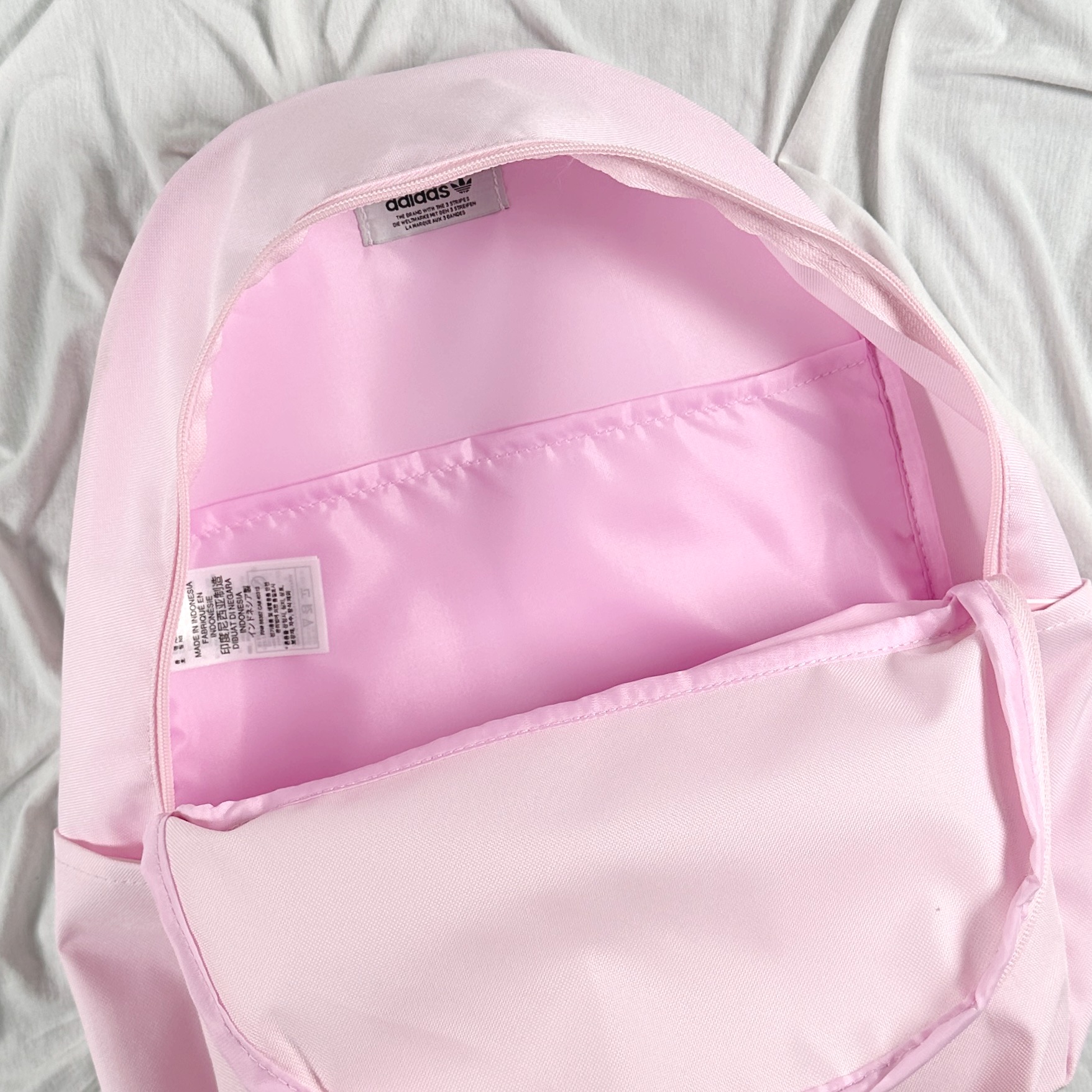 아디다스 초등학생책가방 어린이백팩 신학기가방 저학년가방 불꽃로고 핑크 이미지 8