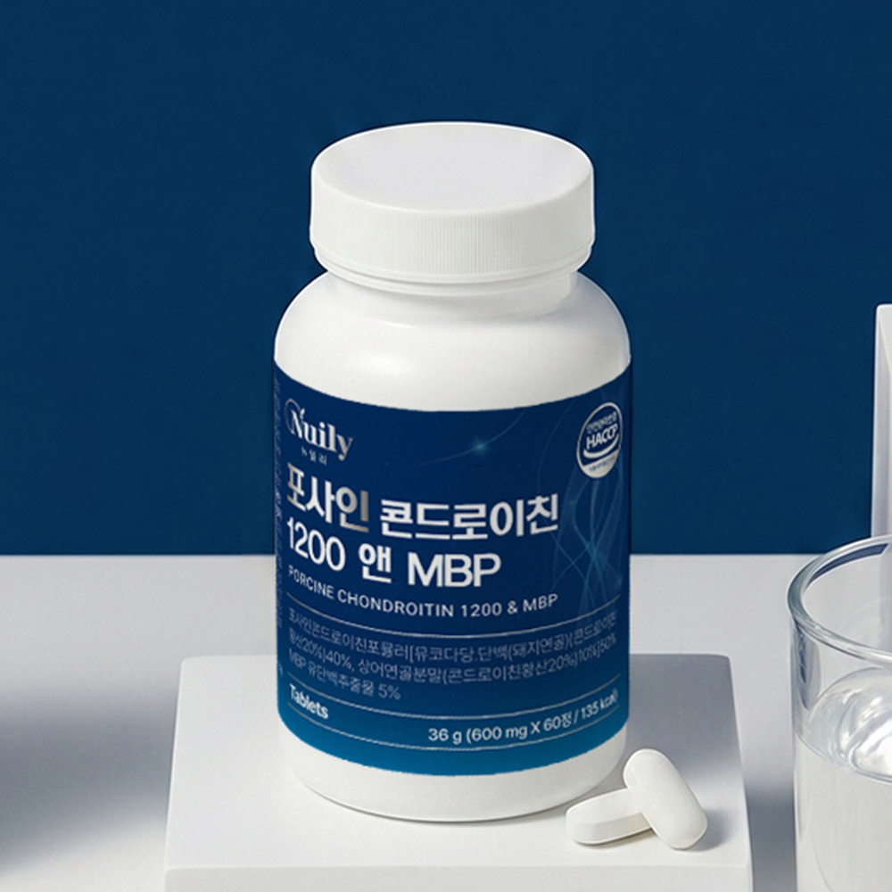 포사인 콘드로이친 1200mg mbp 코사인 코드로이친 c6s 돼지유래 3세대 - 상세 이미지 2