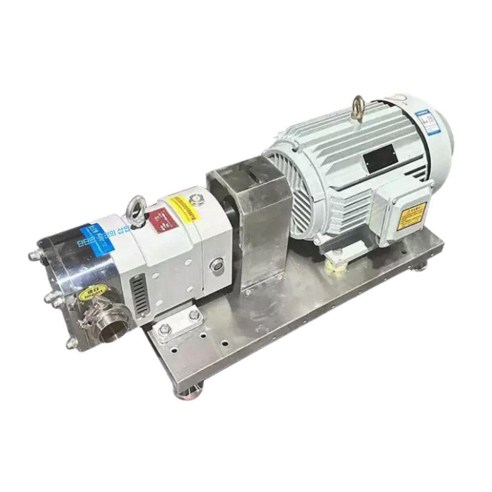 위생 펌프 펌프유니트 로브 고점도 액체 위생펌프 와인 3RP-3 0.75kw-5.5KW - 상품 이미지