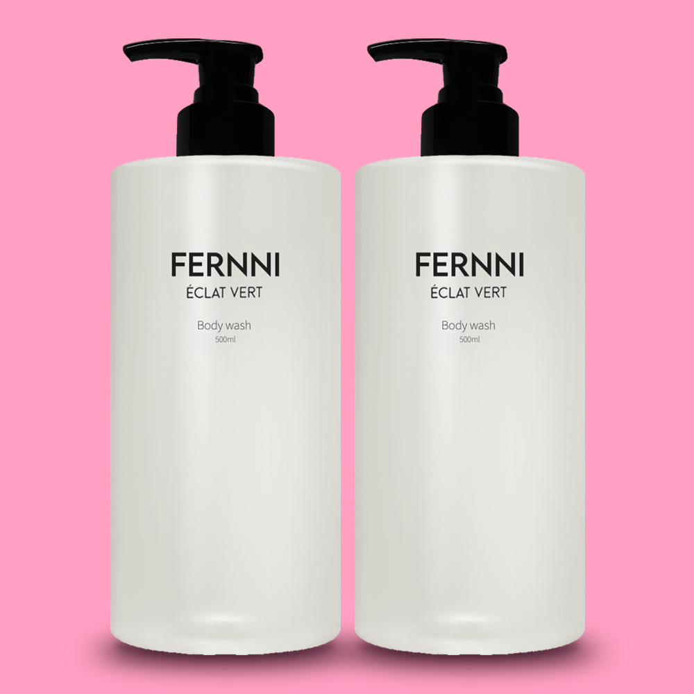 페르니 에끌라베르 모공각화증 향좋은 바디워시 등드름 바디클랜져 샤워젤 500ml, 2개 - 상품 이미지