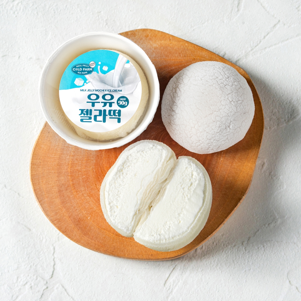 콜드팜 우유 젤라떡 찹쌀떡 젤라또 아이스크림 - 상세 이미지 2