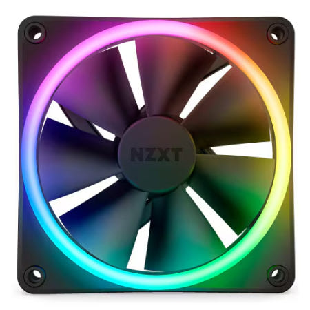 NZXT F120 RGB DUO 파인인포 (블랙) 1팩