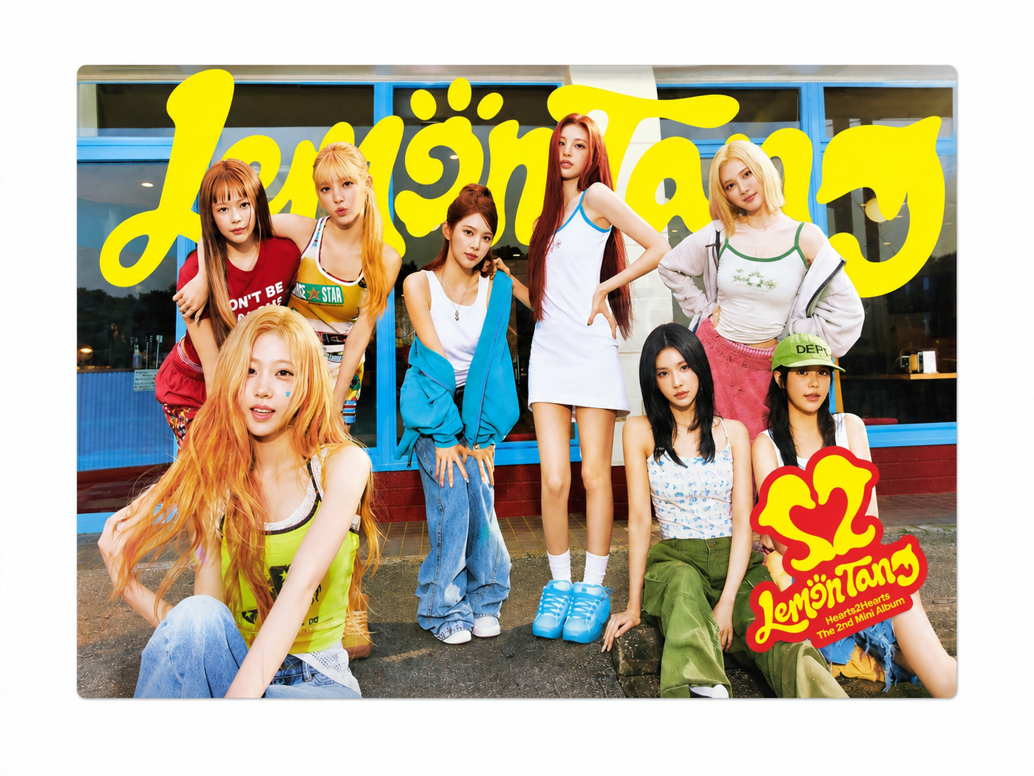 Hearts2Hearts 하츠투하츠 h2h 하투하 미니 2집 레몬탱 버전 선택 레몬선