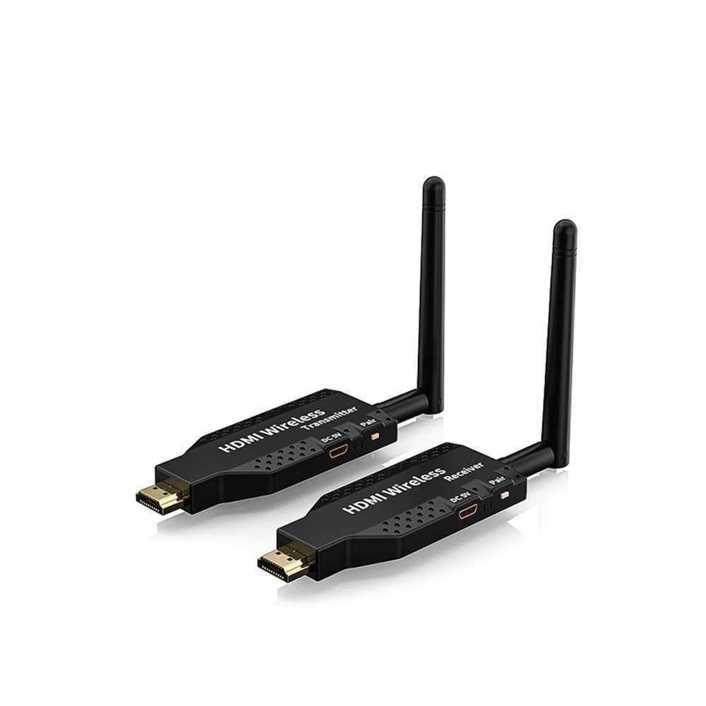 무선 HDMI 송수신기 디스플레이 VGA 연장기 PC 고화질 50m - 상품 이미지