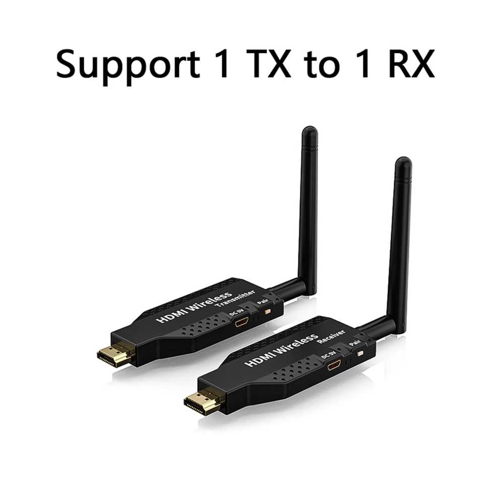 무선 HDMI 송수신기 디스플레이 VGA 연장기 PC 고화질 50m - 상세 이미지 2