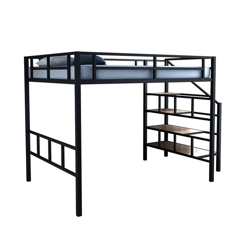 2층벙커침대 싱글 성인 철제 어른2층침대 높이 1.75m 난간 35cm 하단 높이 1.4m 1200mmx2000mm - 상세 이미지 2