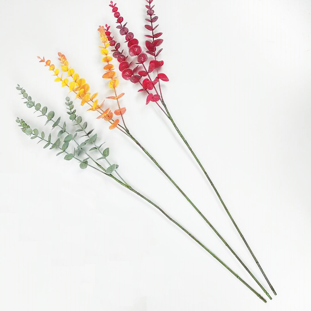 가더GADE F7 대형 유칼립투스 가지 75cm 인테리어조화 실크플라워 리스재료 촬영소품 성묘꽃 산소꽃 - 상세 이미지 5