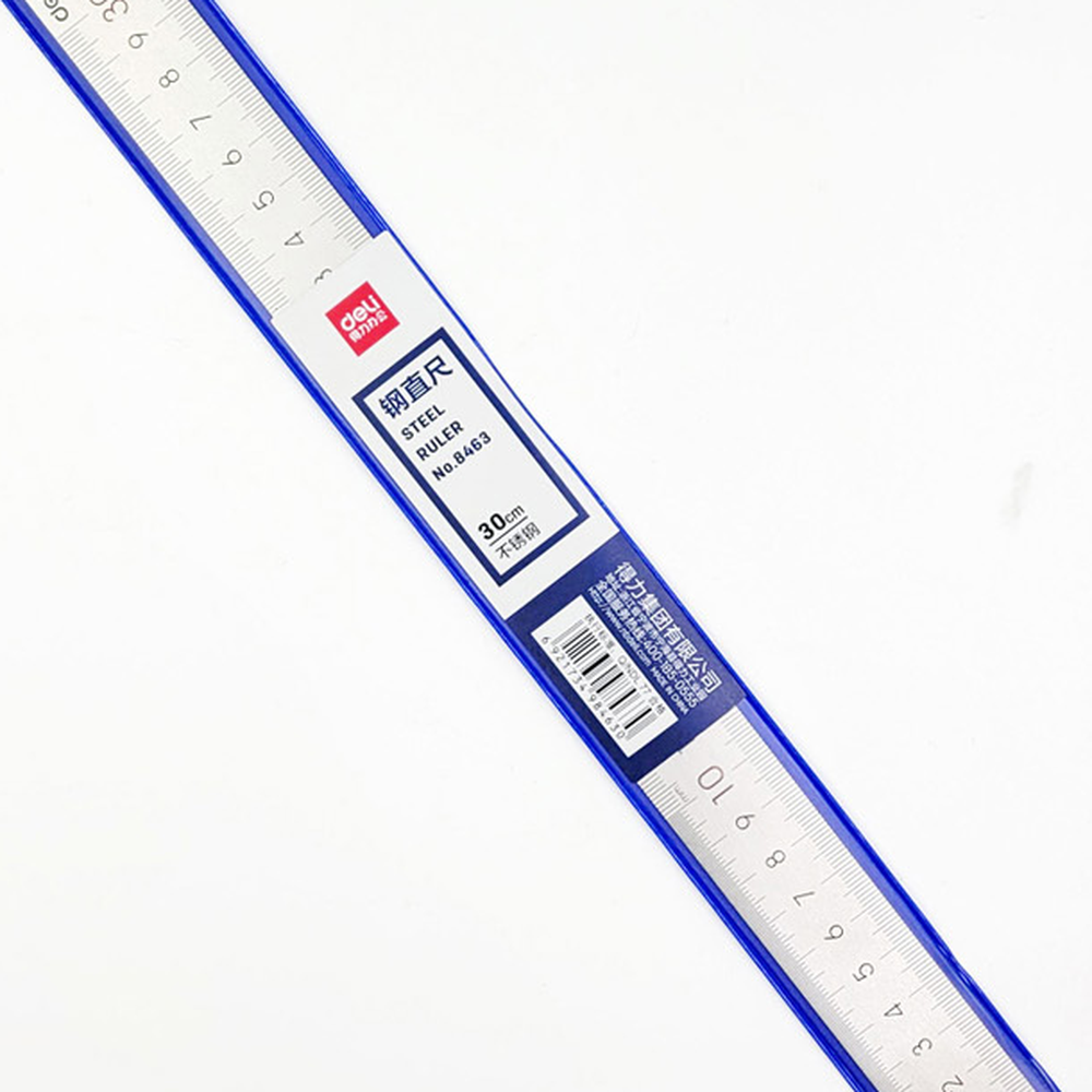 고급형측정용쇠자 내구성제도용금속자 전문가용작업용스틸자 30cm 0.5mm - 상세 이미지 5