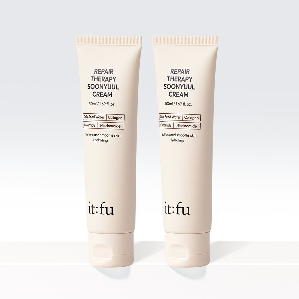 잇퓨 it:fu 율무 나이아신아마이드 순율 크림 50ml, 2개