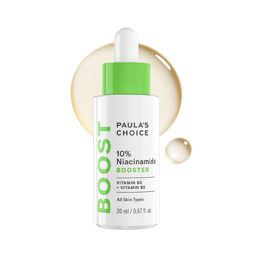 [넾다 7% 적립] 폴라초이스 10% 나이아신아마이드 부스터 앰플 20ml +(#수분플럼핑크림 3ml + #모공텐션세럼 1ml) (나이아신) - 상품 이미지