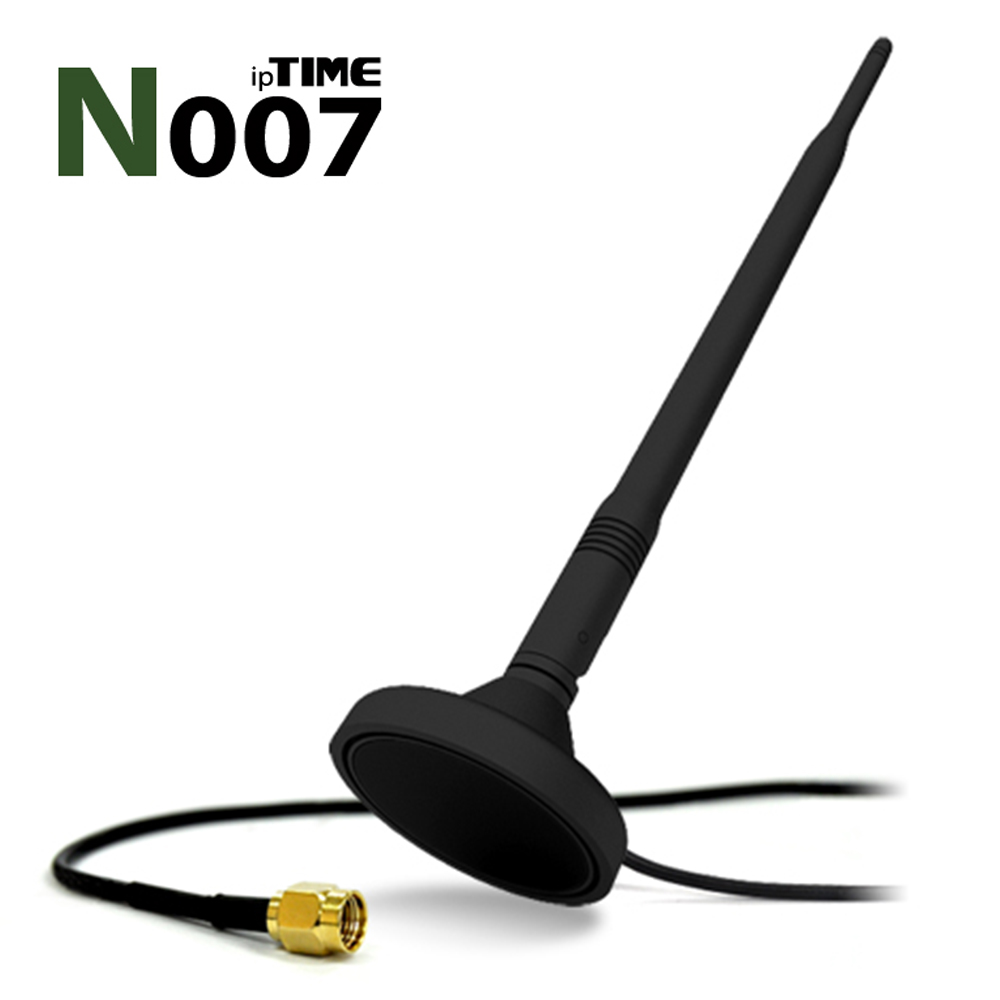 ipTIME 아이피타임 N007 외장형 안테나 고감도 무선 네트워크 WIFI 수신장치 - 상품 이미지