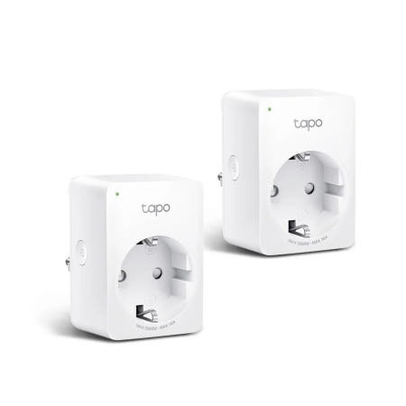 티피링크 Tapo P110M(2-pack) | 미니 스마트 Wi-Fi 플러그 홈 IoT 원격 전원 제어 에너지 모니터링