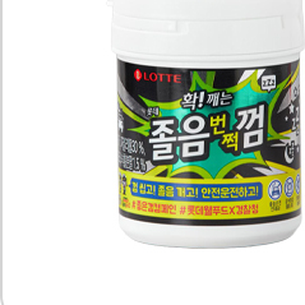 롯데웰푸드 졸음번쩍껌 87g 6통 - 상세 이미지 3