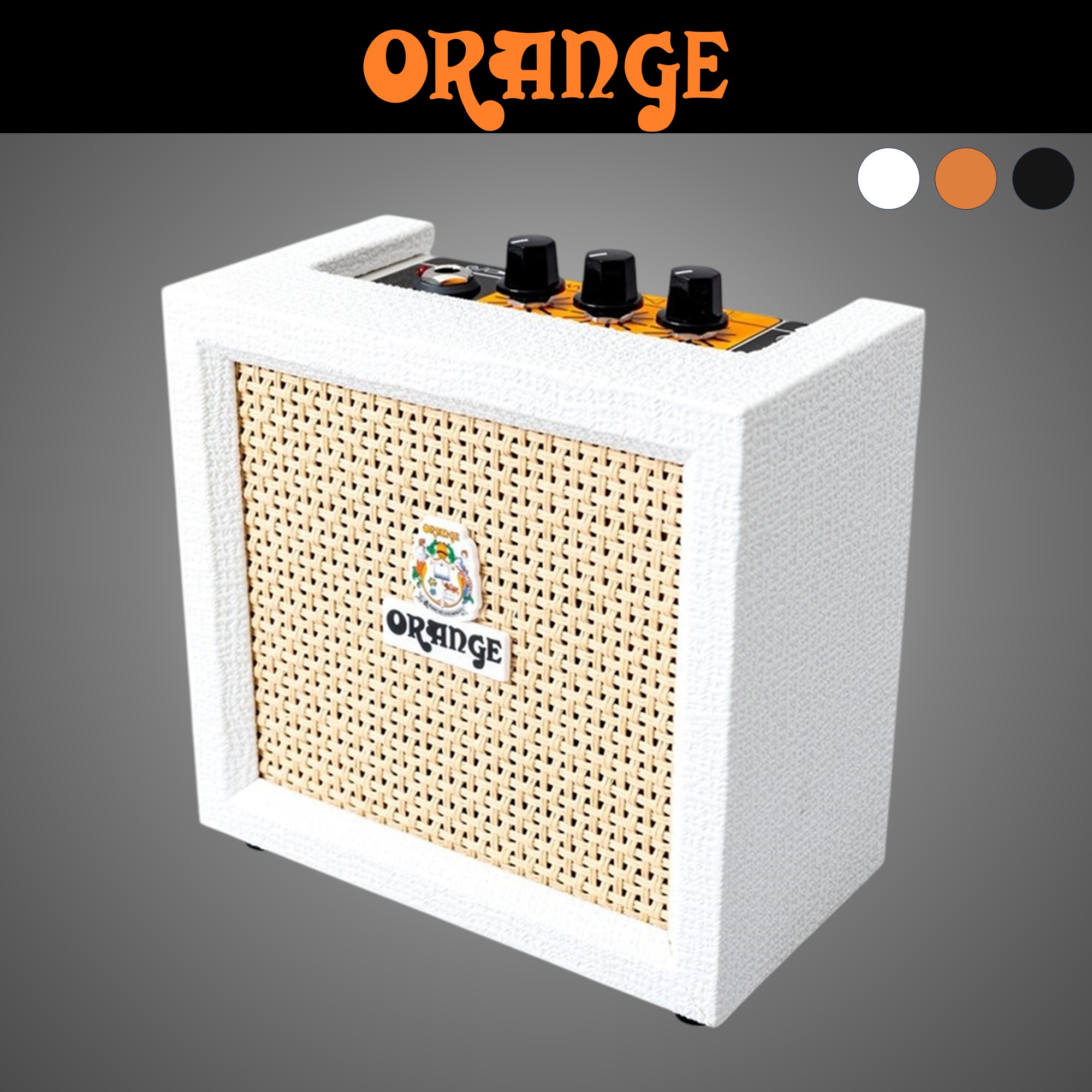 오렌지 미니앰프 ORANGE CRUSH MINI 일렉기타미니앰프 화이트