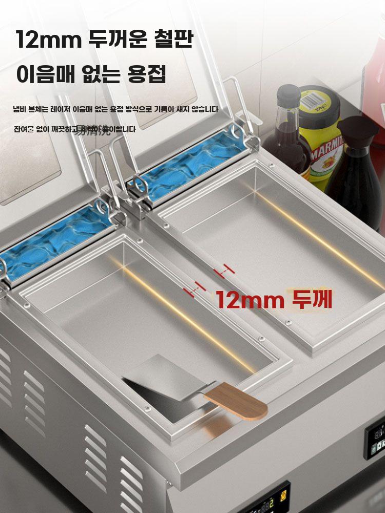 야키교자 구이기 철판 야끼 소형 만두 일식 군만두 스틸 뚜껑 - 상세 이미지 3