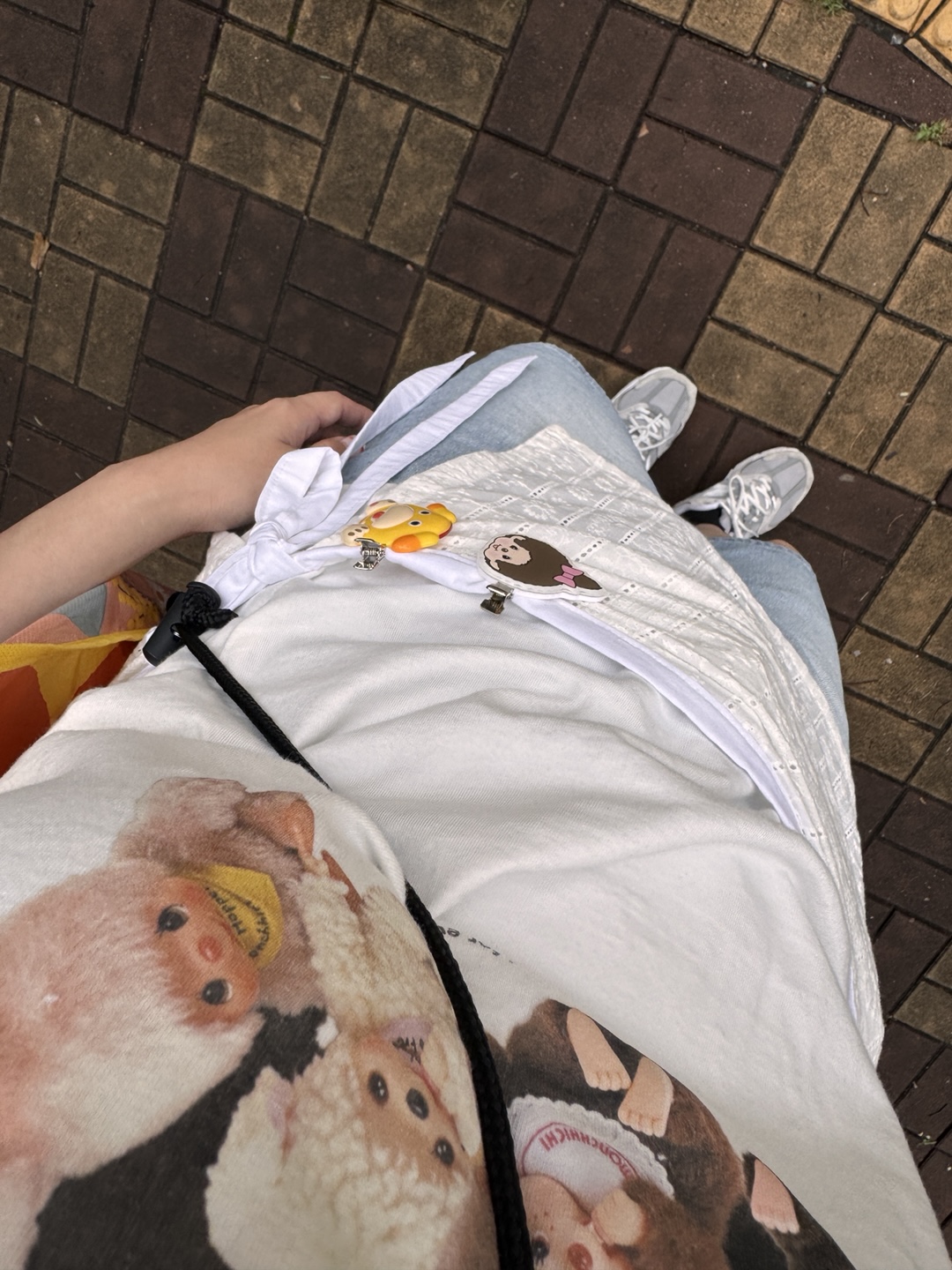 [BY MOMMY] 레이스 하프 에이프런 앞치마 꼬모다미 이미지 8