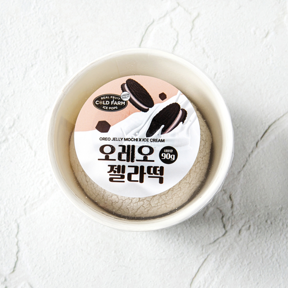 콜드팜 오레오 젤라떡 찹쌀떡 젤라또 아이스크림 이미지 8