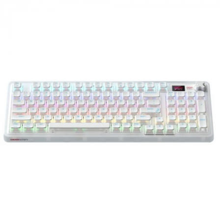 [체리] CHERRY XTRFY PIXIU 98 유무선 컴팩트 풀배열 노브 기계식 게이밍 키보드 (화이트)