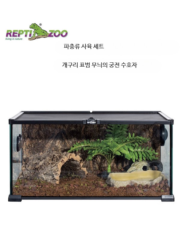 팔루다리움 어항 비바리움 테라리움 수초 사육장 이끼 30x25x50실린더배출구+배수구 - 상세 이미지 2