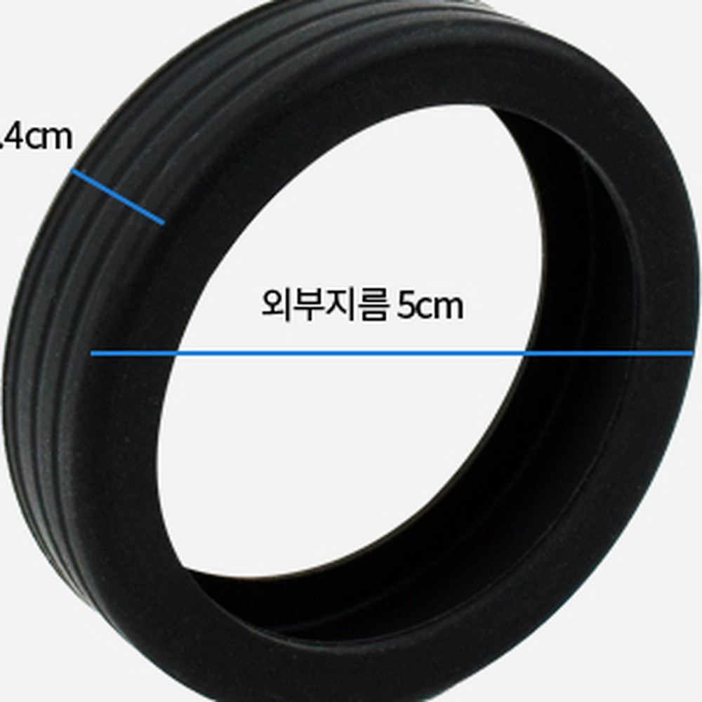 고무재질기스방지바퀴커버 충격흡수오염방지 여행필수템바퀴보호캐리어커버 4p 이미지 6