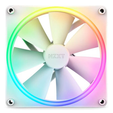 NZXT F120 RGB DUO 파인인포 (화이트) 1팩