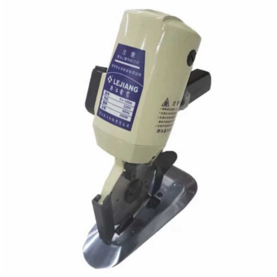 원단 절단기 의류 공장 천 컷팅기 섬유 커터기 카펫 (220V) YJ-100A 본품 - 상품 이미지