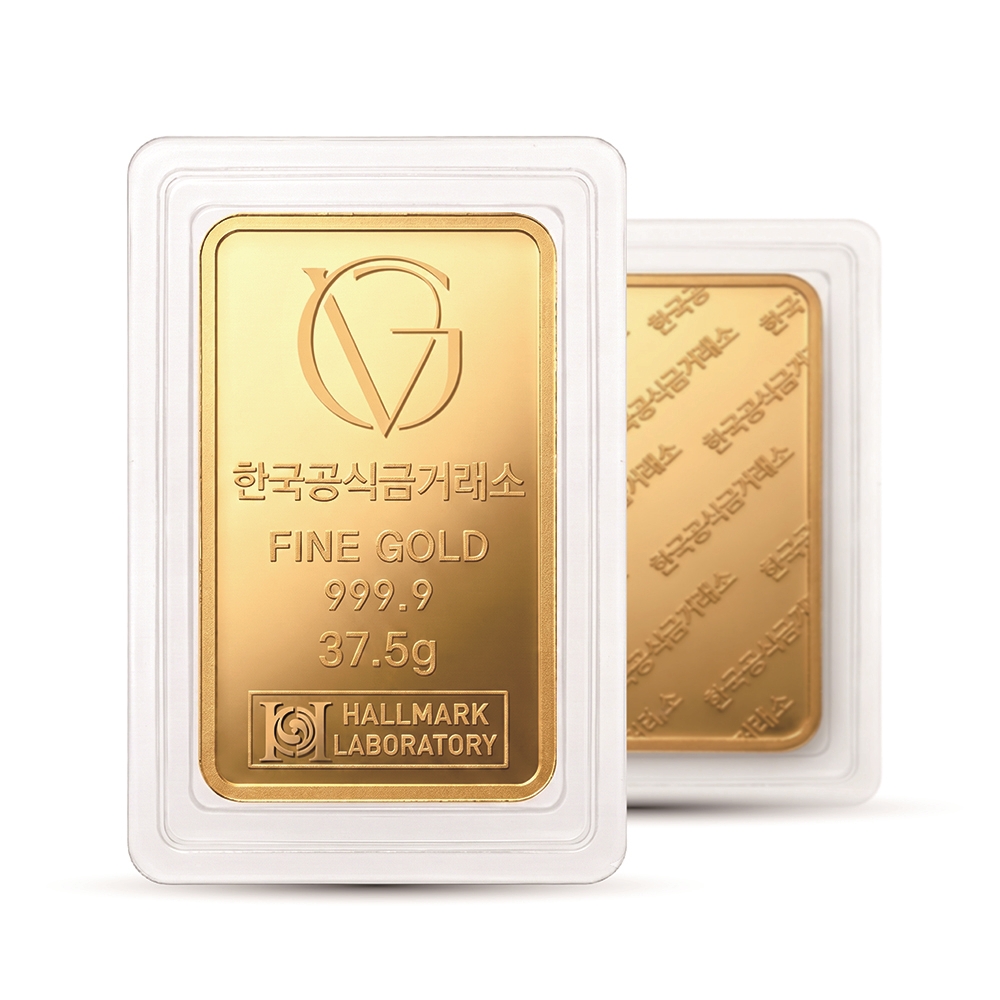 한국공식금거래소 골드바 37.5g 순금 24K 가격