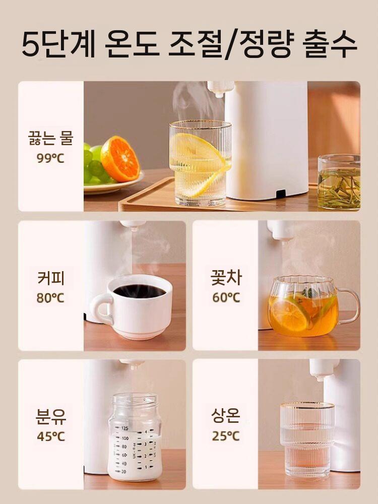휴대용 온수기 전기온수기 소형 물끓이기 히터 여행용 6초 가열 - 상세 이미지 4