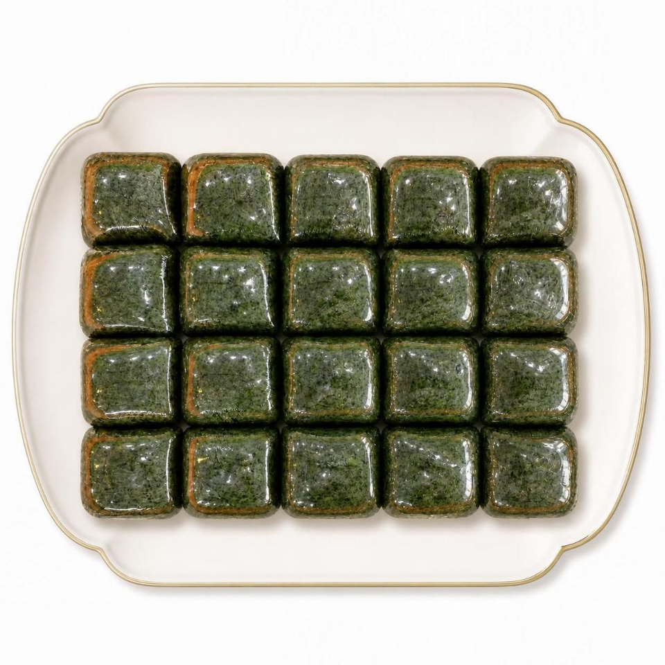 새섬해풍쑥 조도 쑥떡 찰떡 쑥인절미 콩고물 포함 간식 아침 식사 대용 2kg - 상품 이미지