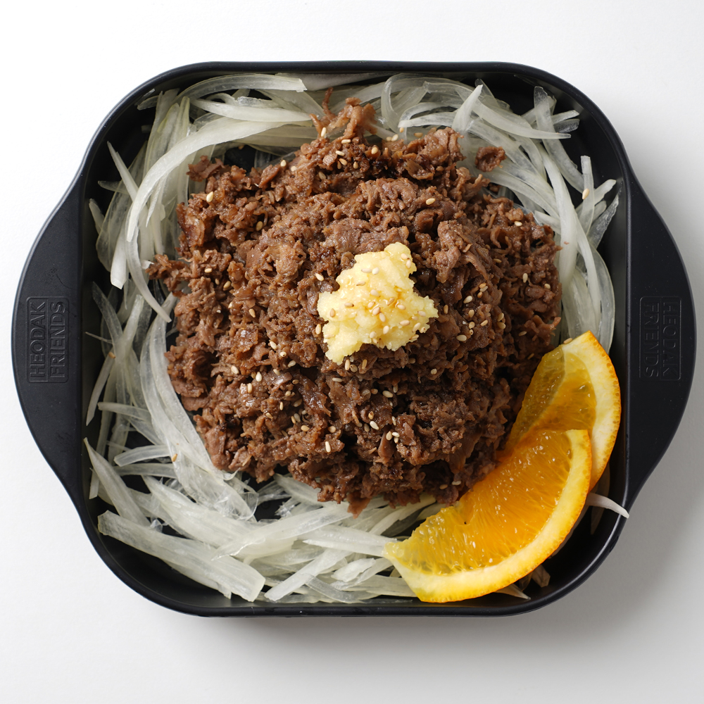 자연가득 바싹바싹 프리미엄 양념 소불고기 400g+400g - 상품 이미지