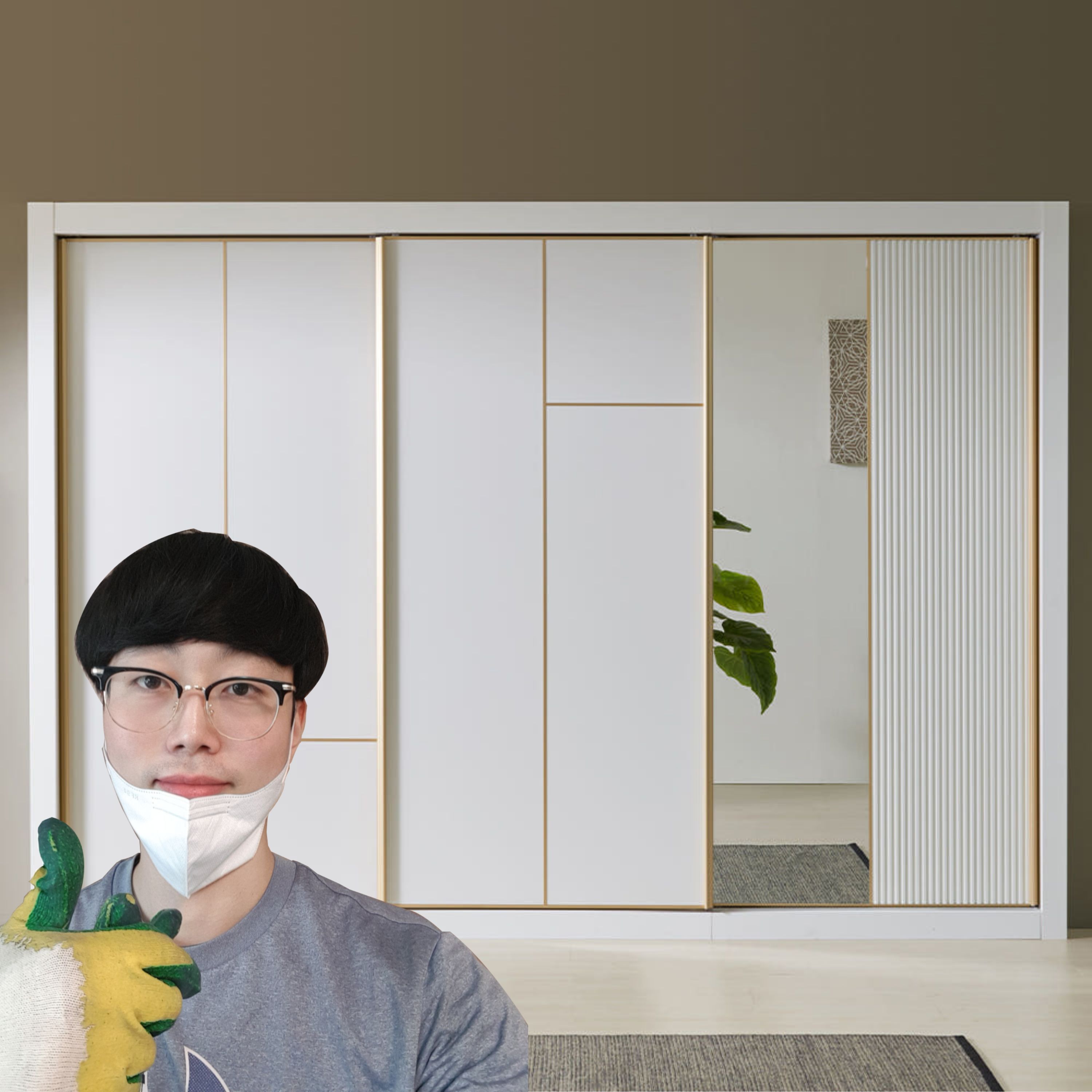 E0등급 267cm 9자장롱 젠 슬라이딩 이불장 솔직 후기 | 실제 배치 사진 포함 - 대표 이미지