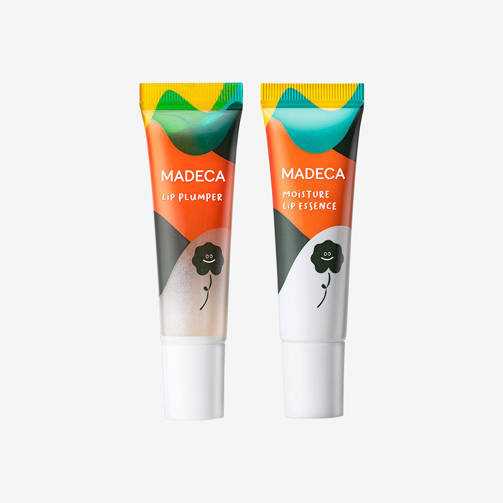 마데카 모이스처 립 에센스10ml 1개 + 립 플럼퍼 10ml 1개/ 립밤, 마데카립밤, 입술보호제, 립케어, 비건 상품 이미지
