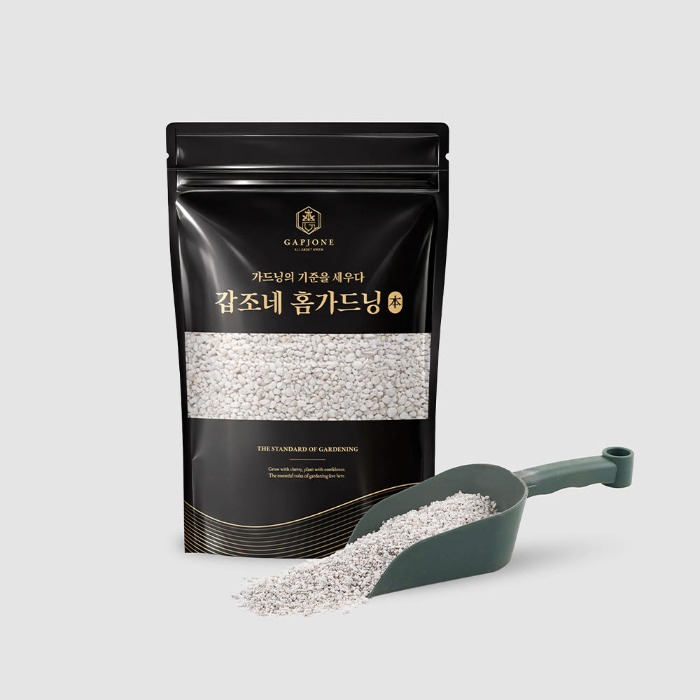 펄라이트 소포장 1.5L 분갈이흙 마사토 배양토 피트모스 삽목 경량토 예용 상토 용토 바크 시크릿가드닝 - 상품 이미지